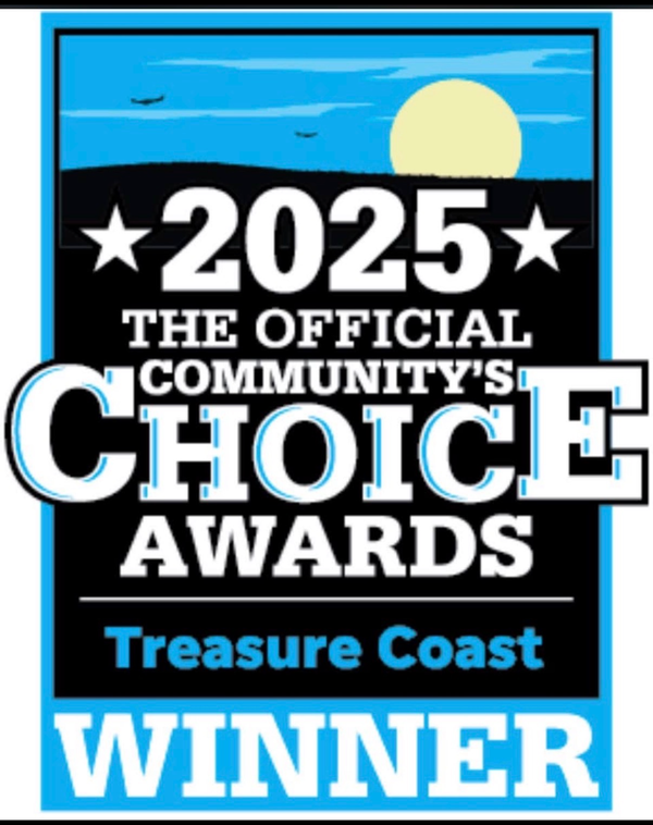 2025 The Official Community's Choice Awards — Treasure Coast — Winner